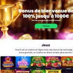 Casino Touch : Plus qu'un simple casino en ligne, une expérience de jeu inoubliable